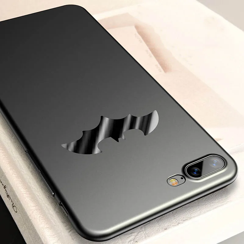 Тонкий чехол для телефона с Бэтменом для iPhone 11 Pro Max, Матовый Жесткий чехол для телефона из поликарбоната, задняя крышка для iPhone 6, 6 S, 7, 8 Plus, XS Чехлы для Max XR Fundas