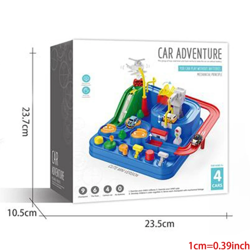 

Baby Kids Manual Rail Train Track Puzzles Car Toys for Children Education Toy Table Game Christmas Gifts