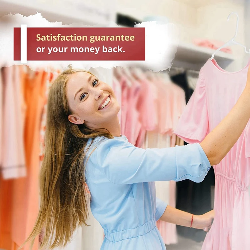 

20Pcs White Plastic Hangers, Plastic Clothes Hangers Perfect with Antique Rattan Dessert Fruit Cake Bread Snack Basket