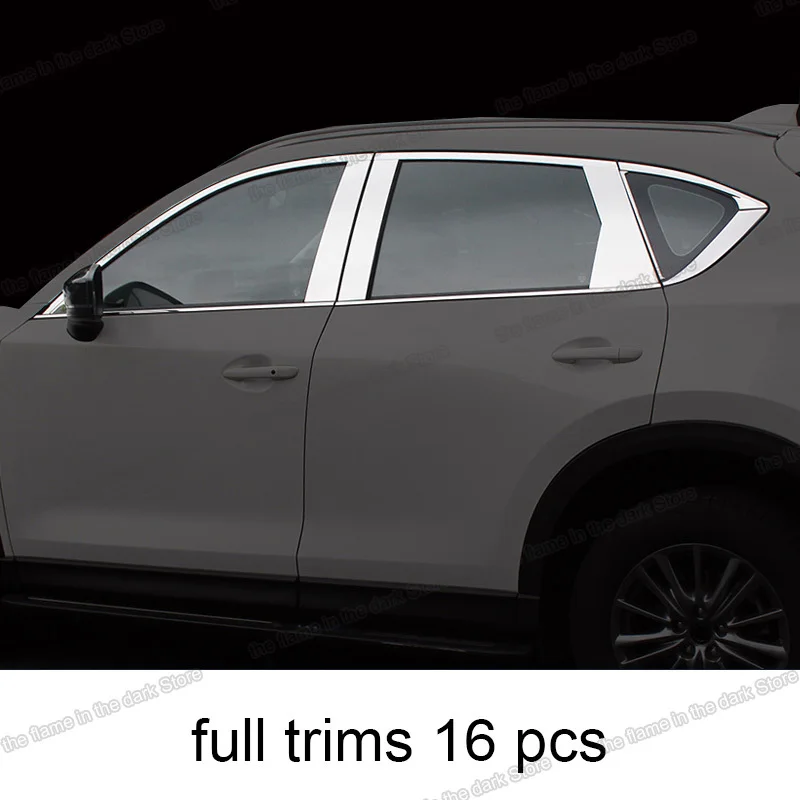 Хромированные столбики для окна автомобиля из нержавеющей стали Mazda Cx-5 2017 2018 2019