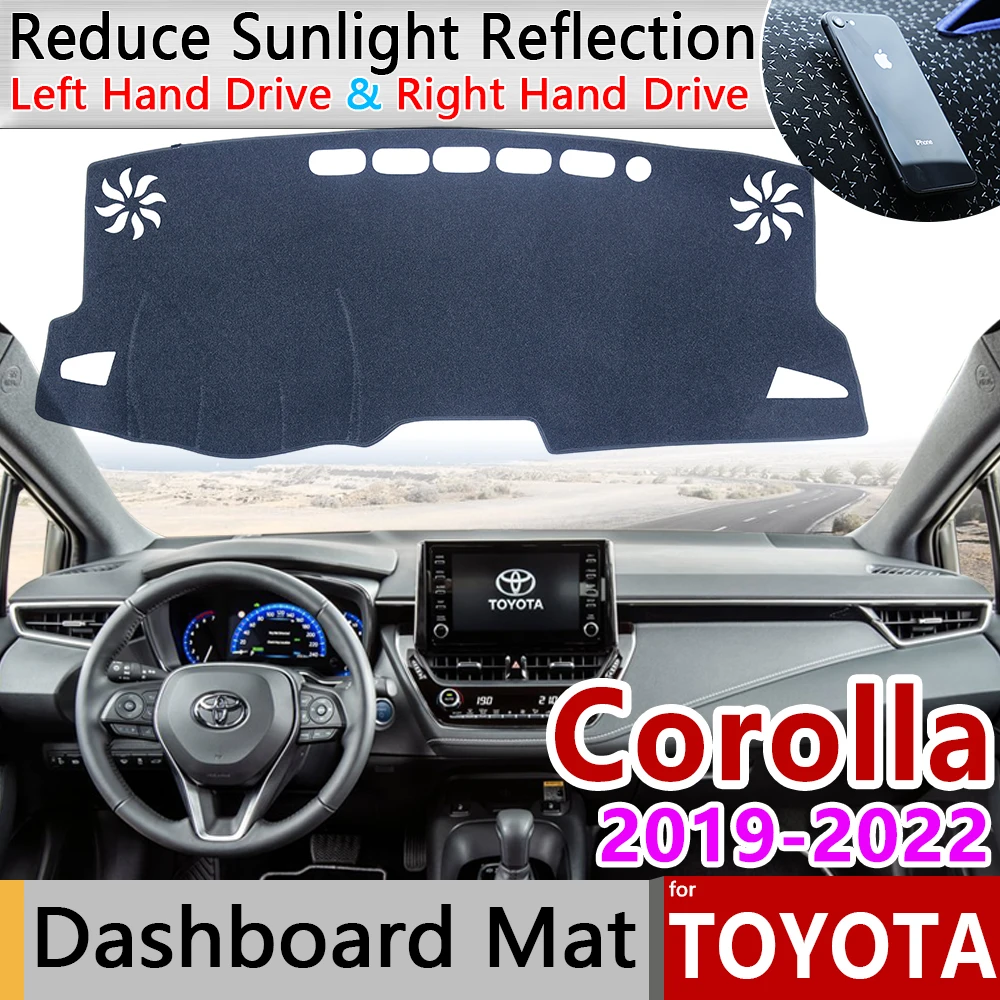 Для Toyota Corolla E210 210 2019 2020 Противоскользящий коврик для приборной панели Защита от