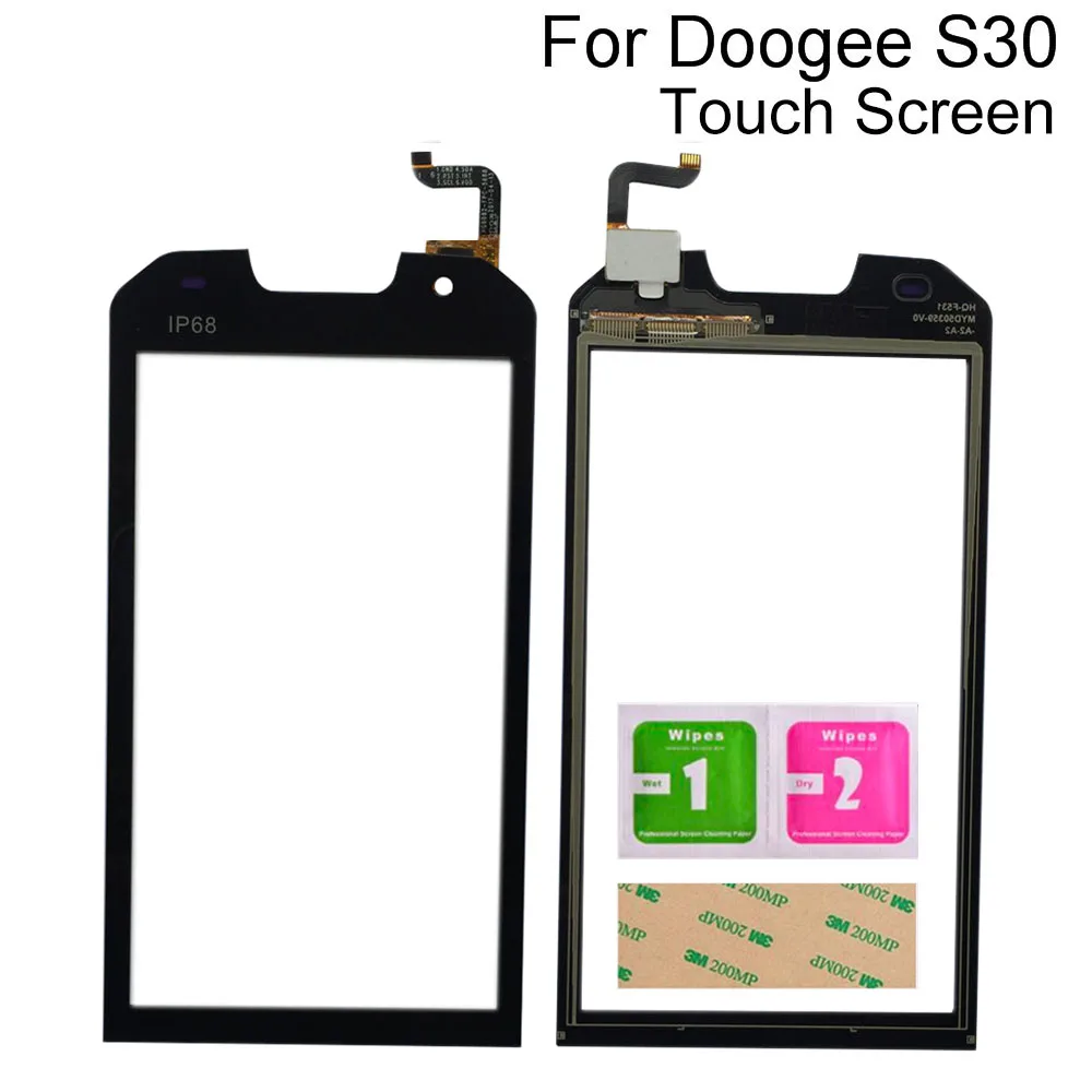 Стекло для сенсорного экрана 5 0 дюйма Для Doogee S30 дигитайзер панель датчик