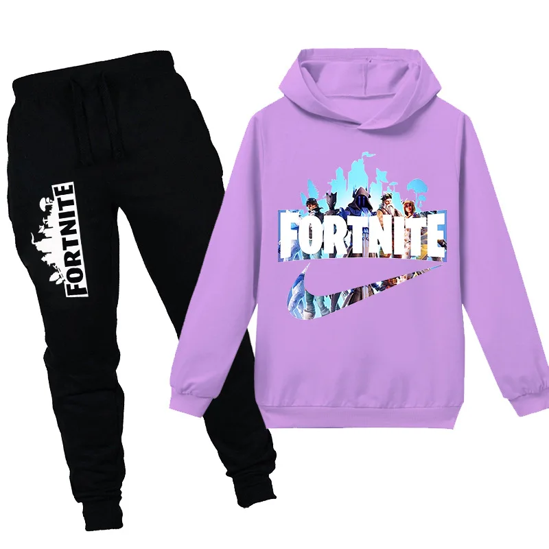 Спортивный костюм для мальчиков и девочек с капюшоном штанами | Багаж сумки