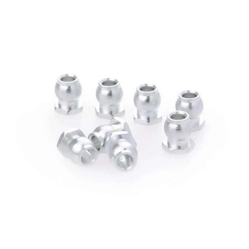 8Pcs Link Rod Metal Ball Bearing Ends Joint Bolt For 1:8 1:10 AXIAL SCX10 II RC Car Truck Scale Crawler Off-Road Me | Электроника