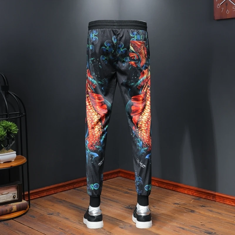 Pattern Men Trousers Dress Pants Streetwear Social Male Ropa De Hombre 2020 Fashion Casual Pantalon Homme | Мужская одежда