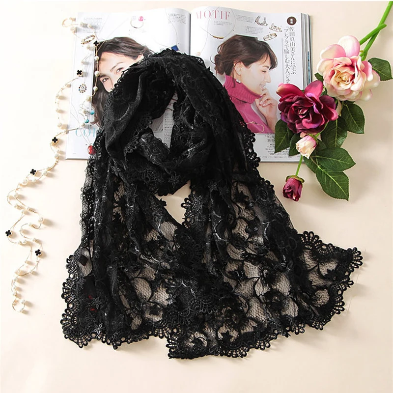 

Универсальная Женская кружевная шаль и шарф с вышивкой и блестками, роскошный женский чонсам, вечерние Свадебные Шали, палантин