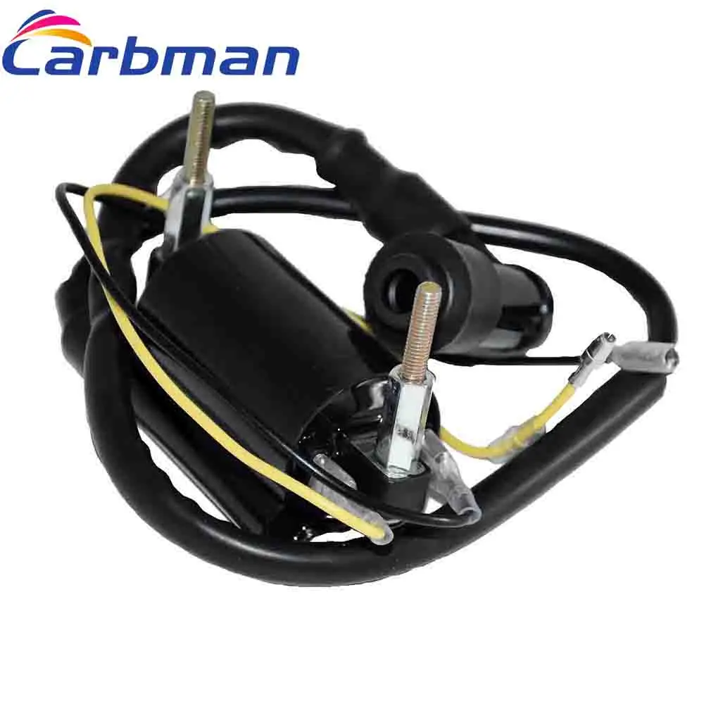 

Carbman New Ignition Coil Fit For KAWASAKI ATV KLF300 BAYOU 300 1986-2004 Black ATV Spare Part