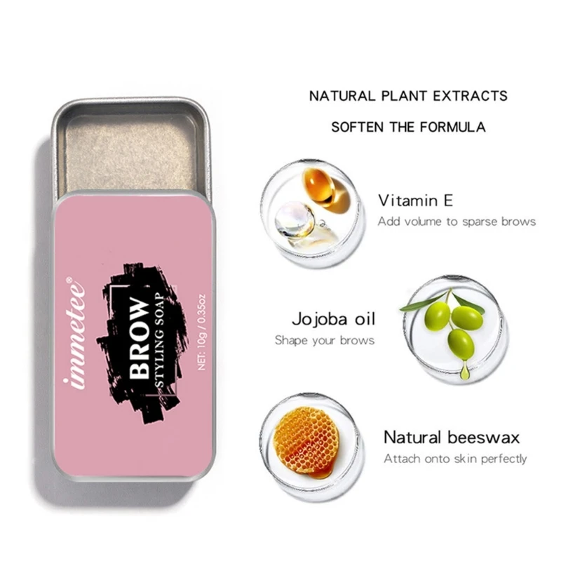 

Fashion Wax Wild Eyebrow Shaping Soap Eyelash Re-Growth Long-lasting Waterproof Eyebrow Shaping Gel Wax TSLM2