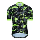 Новая летняя велосипедная одежда KEYIYUAN с коротким рукавом, Мужская велосипедная Джерси, велосипедная рубашка, одежда для горного велосипеда, топ, женская футболка