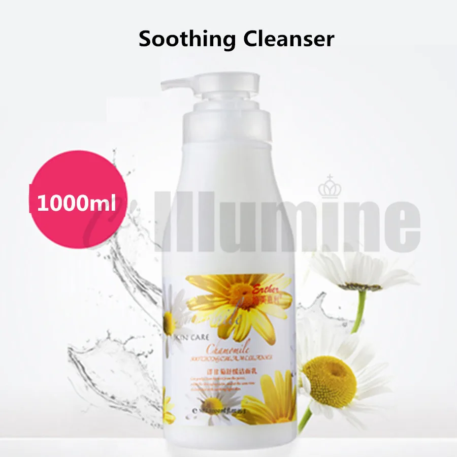 Beauty Salon Chamomile Soothing Cleanser 1000ml No Foam Repair Damaged Cells Enhance Skin Resistance Promote Skin Health