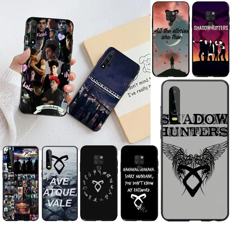 NBDRUICAI американская ТВ серия Shadowhunters силиконовый чехол для телефона Huawei P30 P20 lite Mate