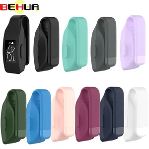 Универсальный стальной зажим, защитный силиконовый чехол для фитнес-браслета