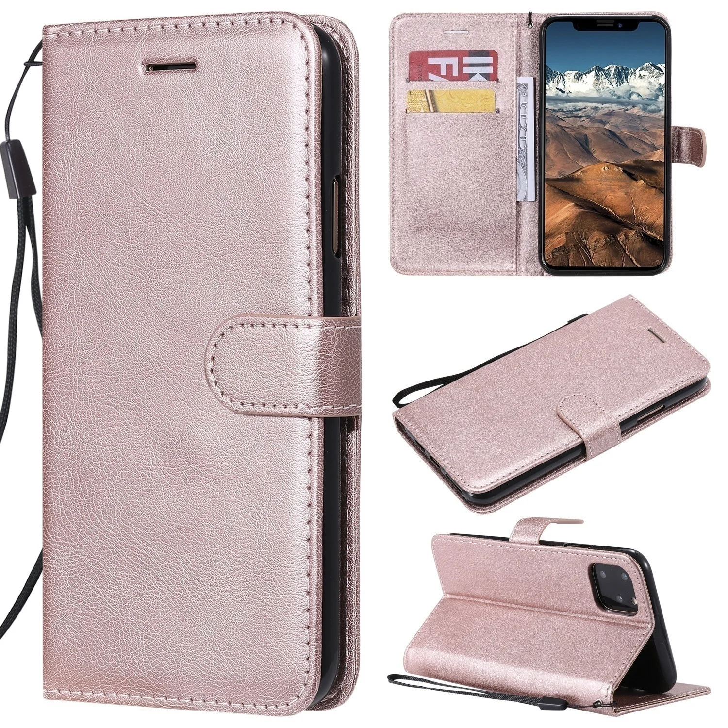 

Creative Leather Flip Stand Phone Case Card Slots for Huawei P8 lite/P9/P9 lite/Y6 ii/Y6 pro/enjoy 5/Y7/Mate 7/Mate 8/Mate 9