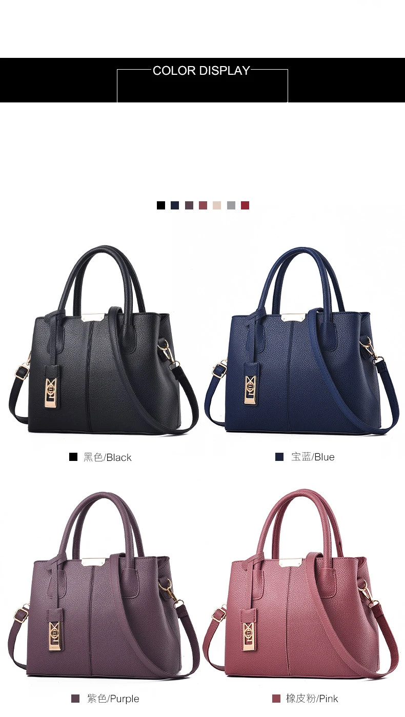 Bolsa feminina роскошные сумки из натуральной кожи для женщин из искусственной кожи сумки от известных дизайнеров; большая сумка на плечо сумка-тоут сумка через плечо в винтажном стиле сцепления мешок Черная кожа сумка