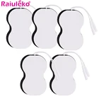 Многоразовые клейкие массажные накладки-электроды 2,0 мм, 20P, акупунктурный цифровой расслабляющий массажер, электрический стимулятор мышц