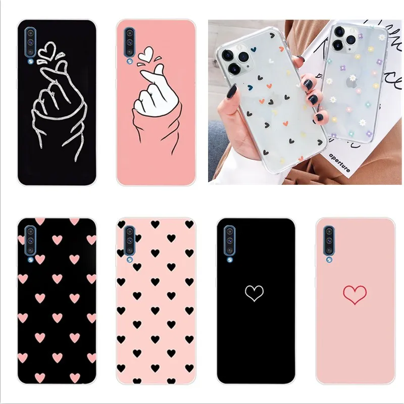 Силиконовый чехол для Samsung Galaxy A50 A11 A01A20S A21S Чехол Мягкий ТПУ задней крышки A30 A51 A71 A20