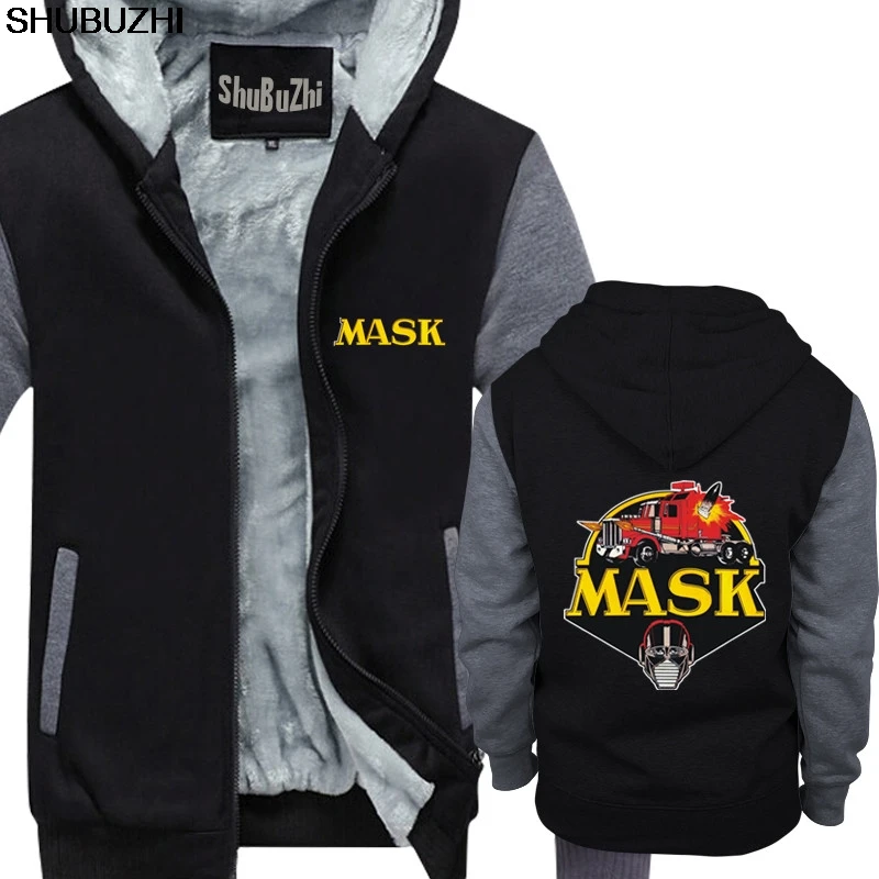 

drop shipping M.A.S.K. shubuzhi men hoody fashion style winter hip-hop cotton cool thick hoodies long sleeve sbz511