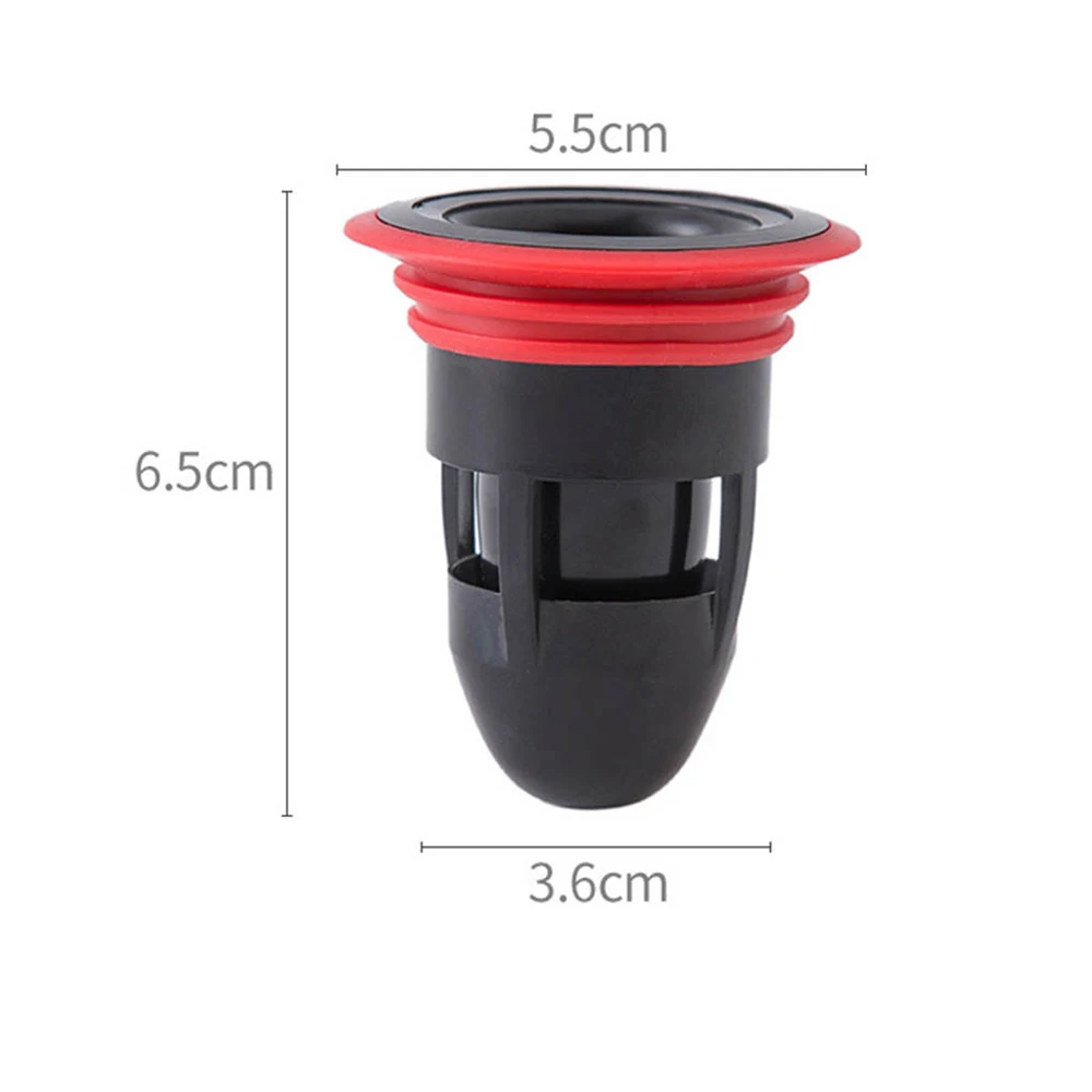 

Bathroom Deodorant Silicone Core Backflow Preventer Sewer Seal Leak Anti-odor Filter Kitchen Fast Drainage Floor Drain Core
