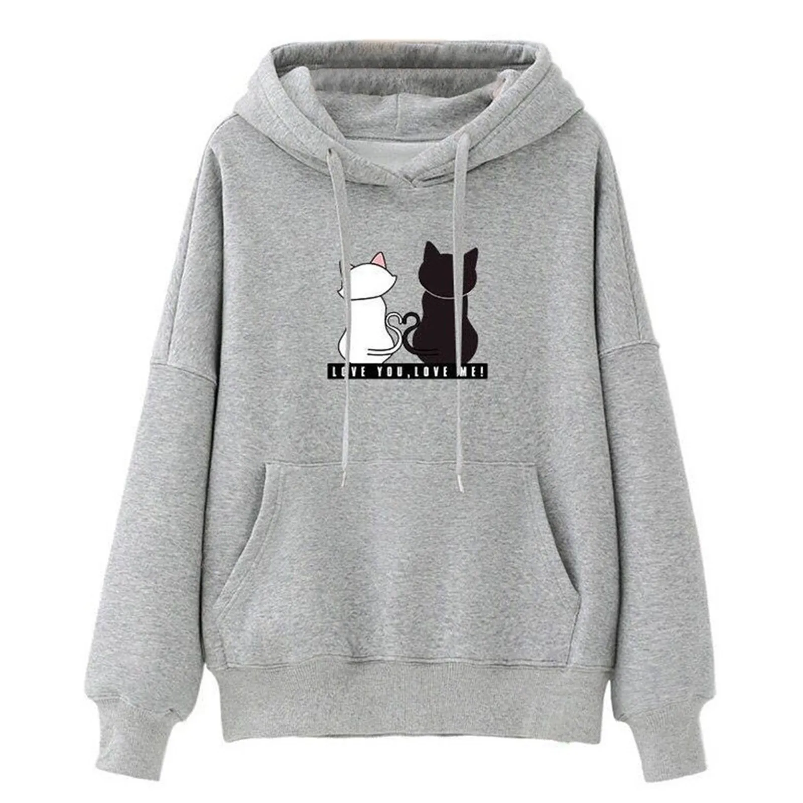 

Print Kawaii Oversized Hoodie Long Sleeve Hoodies Women Print Sweatshirts Sudaderas Con Capucha Moletom Feminino Sweetshirts