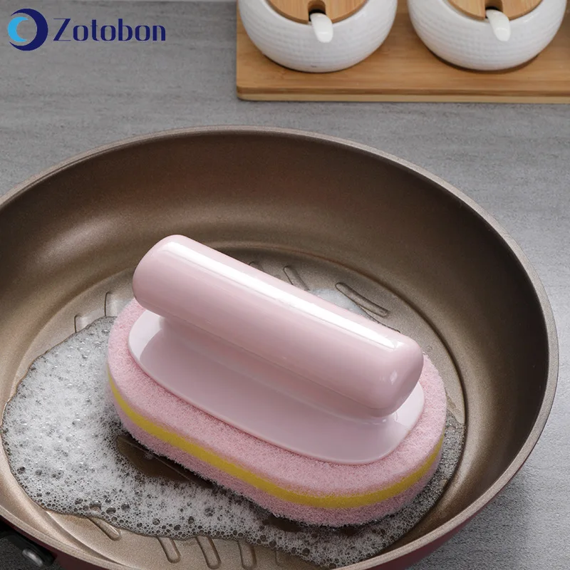 ZOTOBON 1 шт. с ручкой щетка для ванны плитки обеззараживание кухни котел волшебный