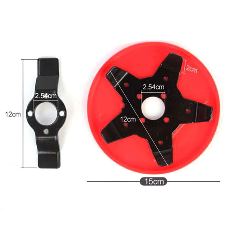 

New Universal Weed Eater Trimmer Head for Lawn Mower Garden Tool Parts Brush Cutter Steel Grass Trimmer Head Blade Weed Wacker