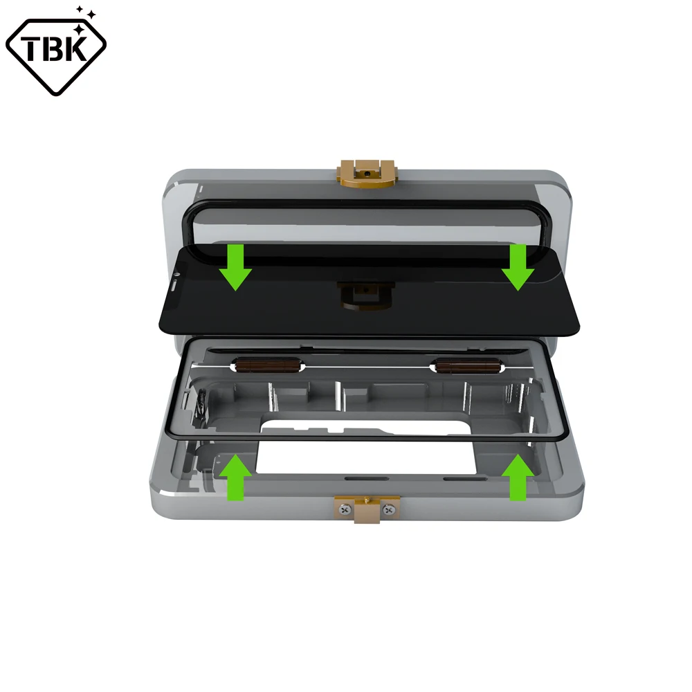 Высокая точность рамка для экрана Рамка ламинирования форма iphone X XS/XR/XS MAX