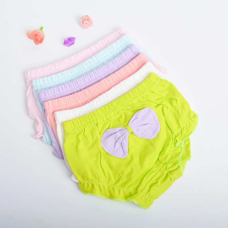 Нижнее белье из 100% хлопка детские трусы с большим бантом шорты подарки| |