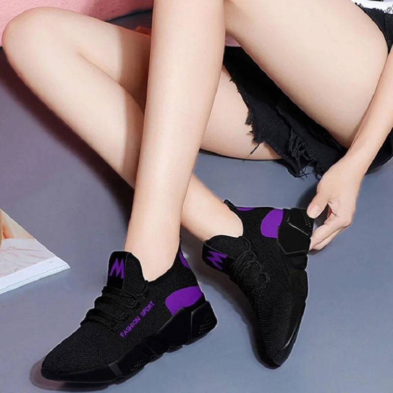 Женские дышащие кроссовки KUYOMENS повседневная обувь Новое поступление 2020 модные