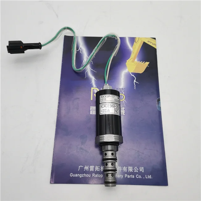 

EC210B hydraulic pump solenoid valve SA8230-32080 40C07-203A