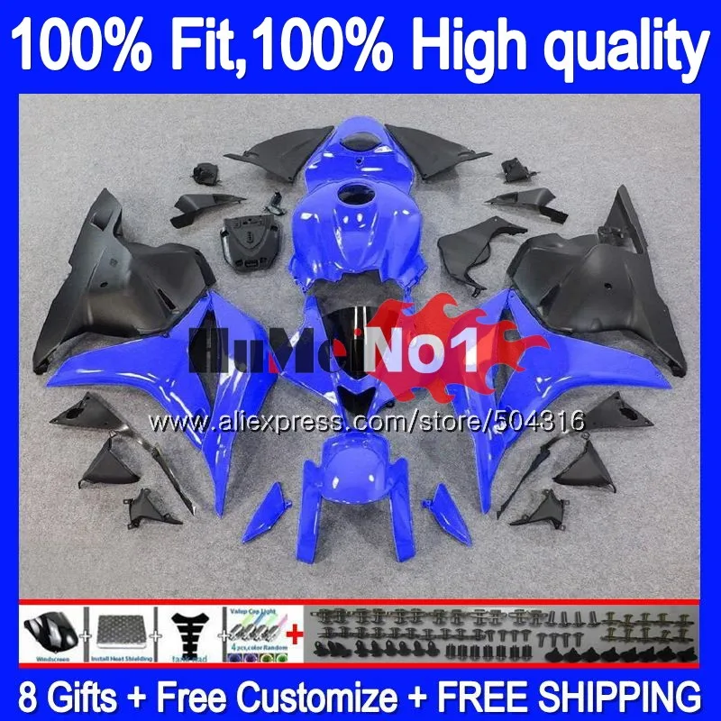 

Инъекция для HONDA CBR600RR CBR 600 RR CC 600RR 600CC 44MC.42 CBR600 RR 2009 2010 2011 2012 F5 09 10 11 12 обтекатель черный синий