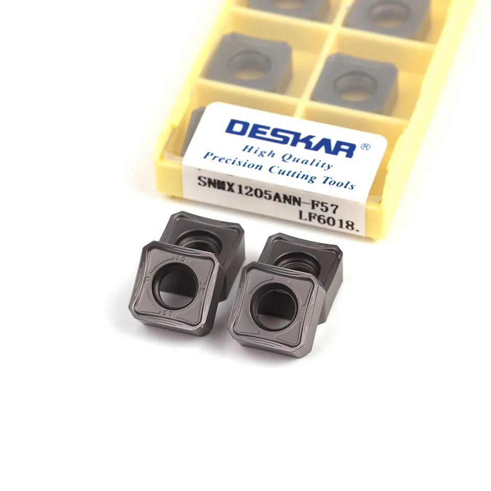 

DESKAR SNMX1205ANN-F57 LF6018 Milling Tool Carbide Insert CNC High Quality CNC Turning Tool Stainless Steel Cutting