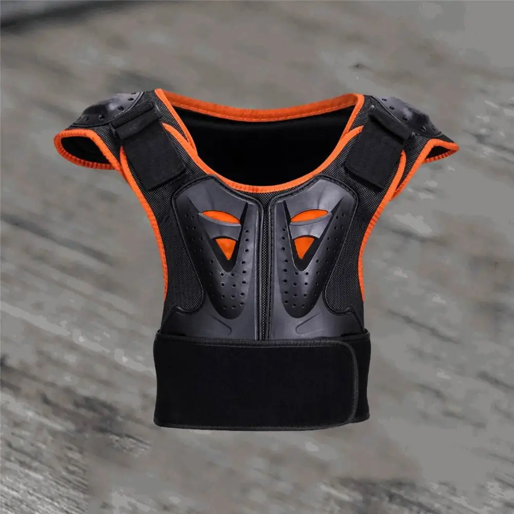 

Kid Protective Vest Outdoor Sports Protective Gear Armour Vest - Size (Black)