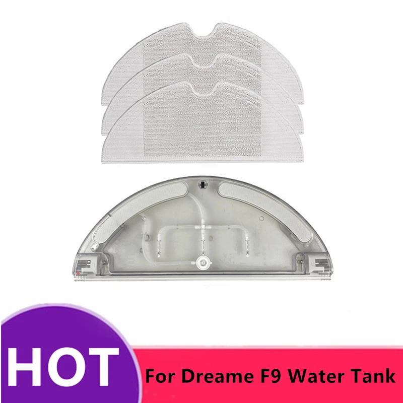 

For Dreame F9 Replacement Mop Rags Water Tank Robot Vacuum Cleaner Spare Parts Household Accessories
