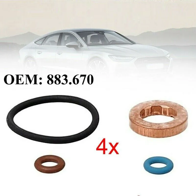 

Auto Injector Nozzle For 1.6TDi-VW Golf Passat -AUDI A1 A3 -SEAT Altea Seal Kit Automotive Injector Gasket 883.670 Accessories