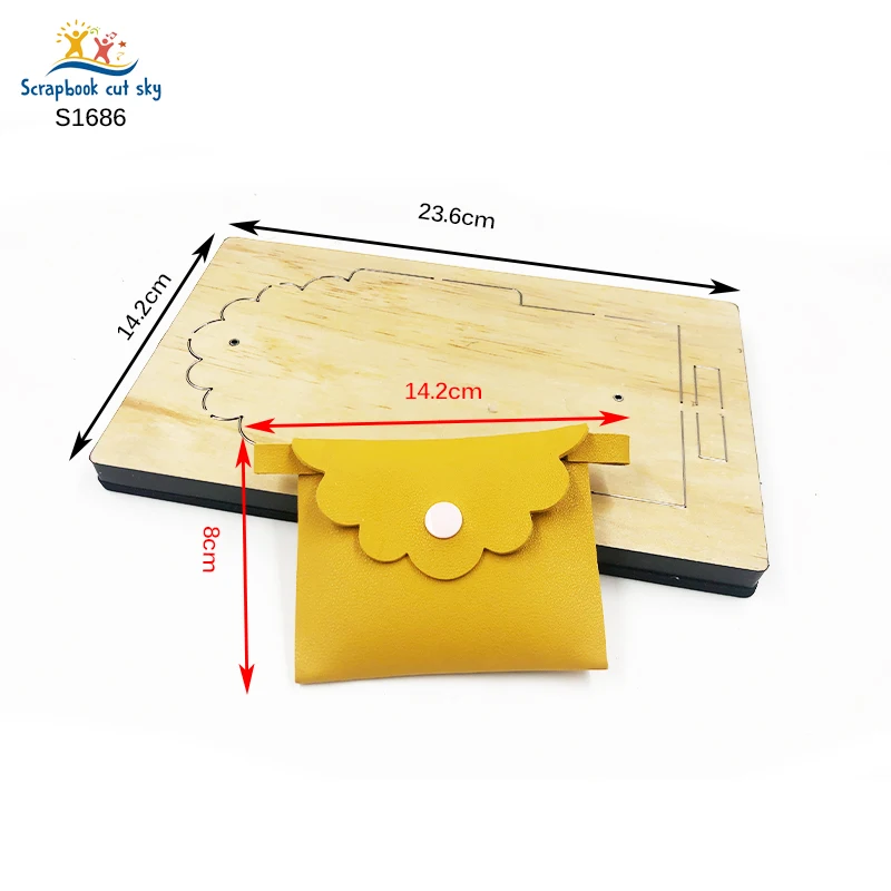 Бумажник DIY S1686 Muyu деревянная форма для скрапбукинга пресс-формы подходит общего