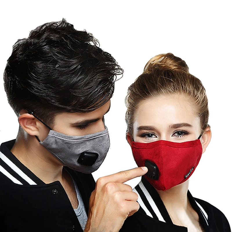 Kpop маска против пыли PM2.5 грипп рот маска с угольным фильтром тканевый респиратор медицинская черная маска на губы для зимнего бега