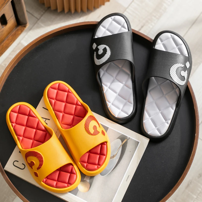 

Massage Bathroom Platform Slippers Spa Shower Sandals for Women Non-Slip Lovers Home Floor Slides Summer Mens Indoor Shoes