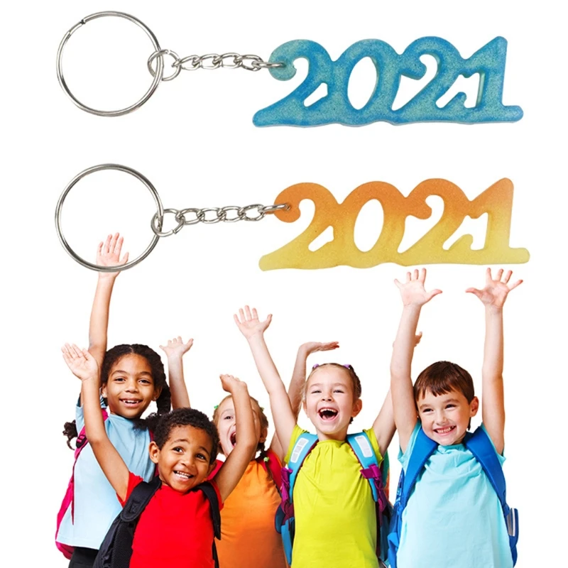 

Silicone Molds Graduation Hat Keychain Mold for Epoxy Resin Keychain Pendant Molds DIY Commemorating Graduation Present