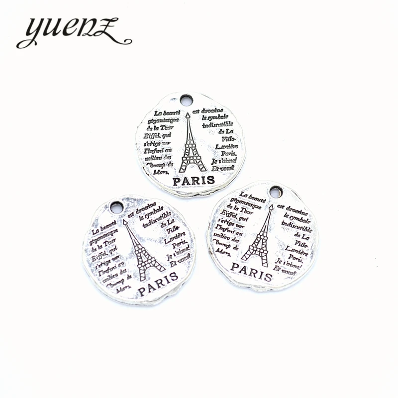 YuenZ 6 шт. античный серебряный цвет английская табличка очаровательные diy ретро ювелирные изделия подходят для фотоволос карты кулон 20*19 мм S276