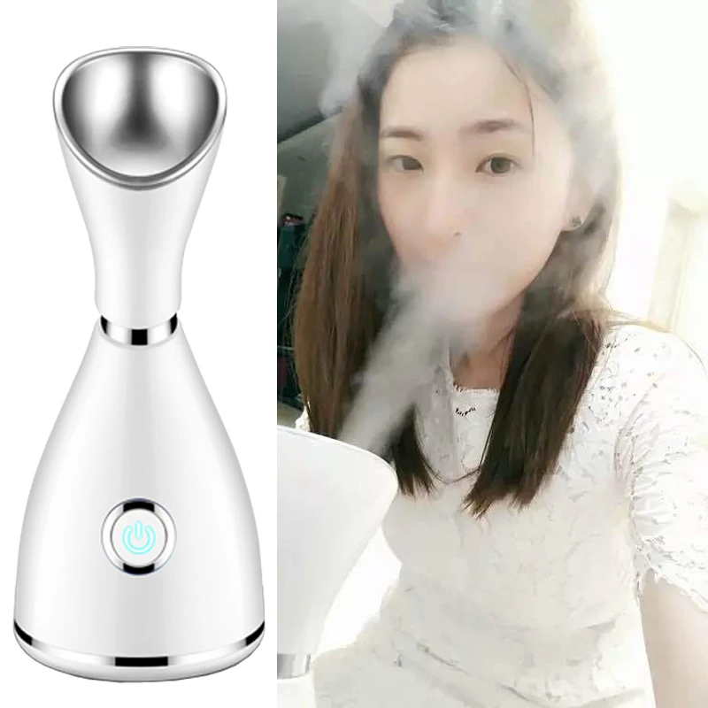 Нано-распылитель для лица аппарат отпаривания горячий пароиспаритель паровой