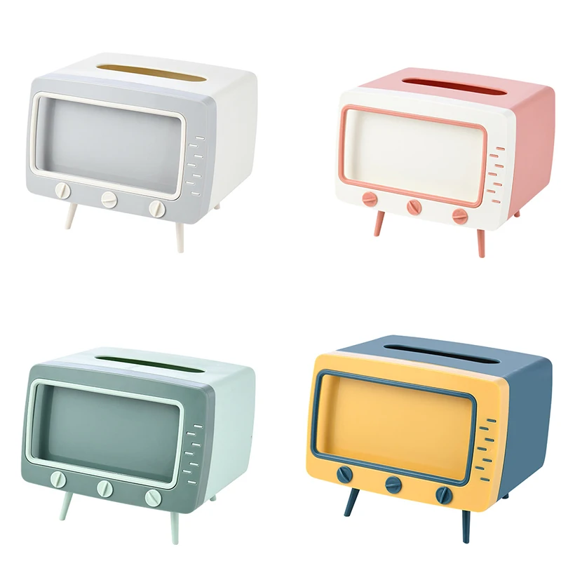 

Коробка с одноразовыми салфетками мобильный телефон для хранения многофункциональный креативный Бумага Насосное ткани автомобильный дер...