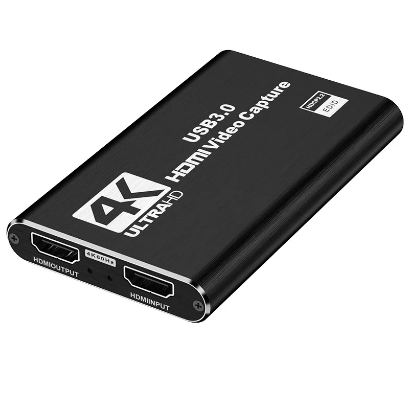 

Карта видеозахвата 4K USB 3,0, совместимая с HDMI, 1080P, 60 кадров/с