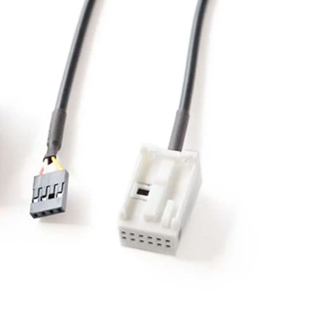 1 шт. автомобильный Радио Аудио AUX кабель адаптер Входной разъем аксессуар