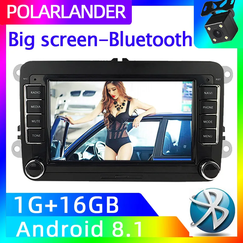 

2 Din Car Radio CANBUS Autoradio GPS Navigation Mirror Link for VW Polo Volkswagen Passat Android Car Multimedia 7002VW
