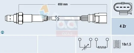 

FAE-77440 LAMBDA SENSOR 07 GOLF.V-JETTA-TOURAN 1.4tsi