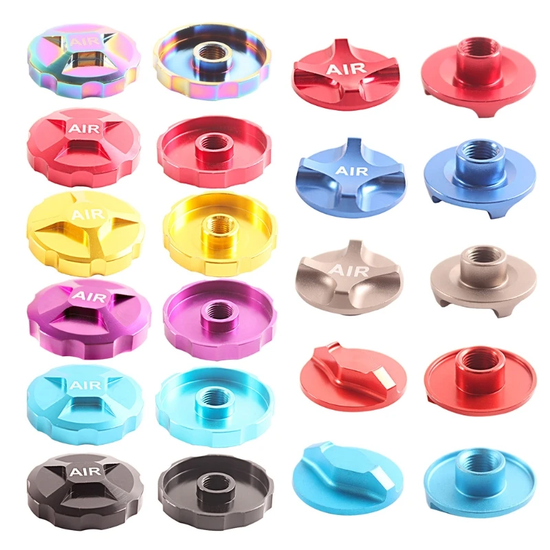 

Крышка передней вилки велосипеда, крышка газового клапана велосипеда MTB, протектор на плечо из алюминиевого сплава, Аксессуары для велосипеда