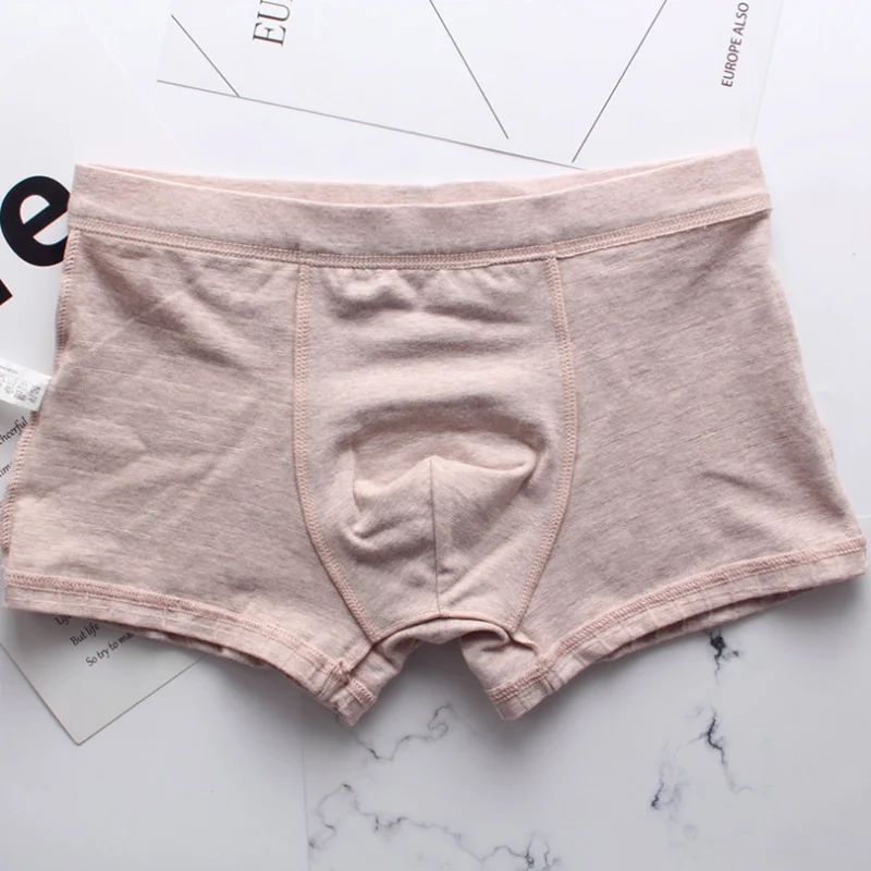 0 доставка нижнее белье 100% мягкие и модные мужские трусы в клетку 4 шт./лот Мужские