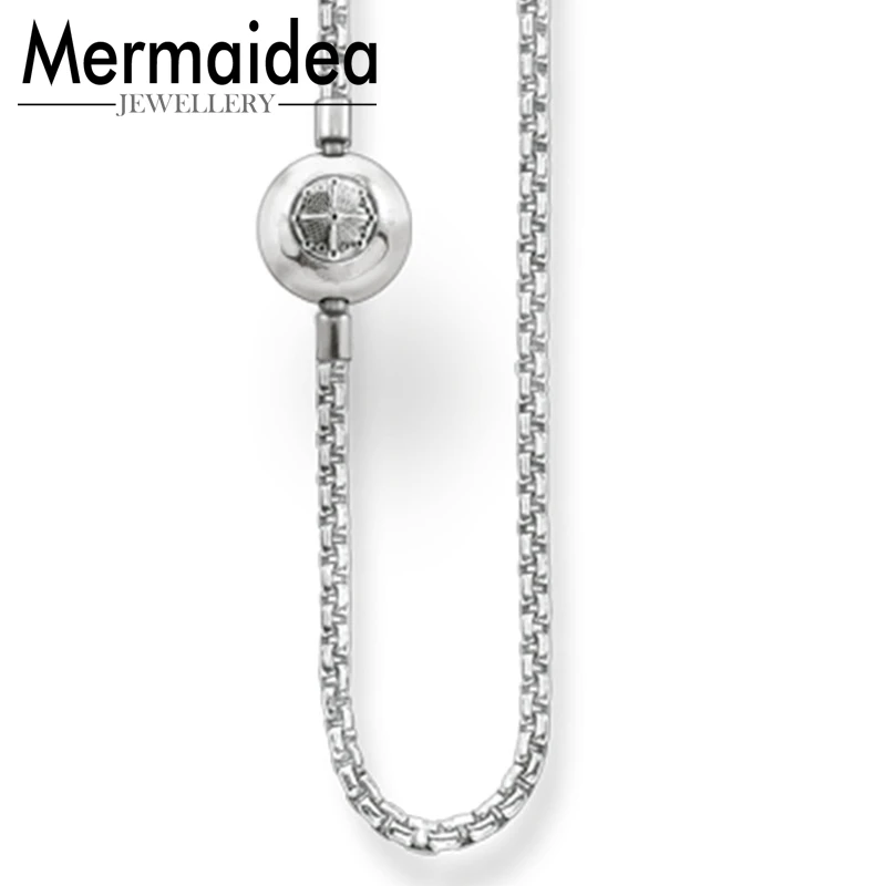 Простое Ожерелье с серебряным покрытием 2020 Совершенно новая цепочка Модная