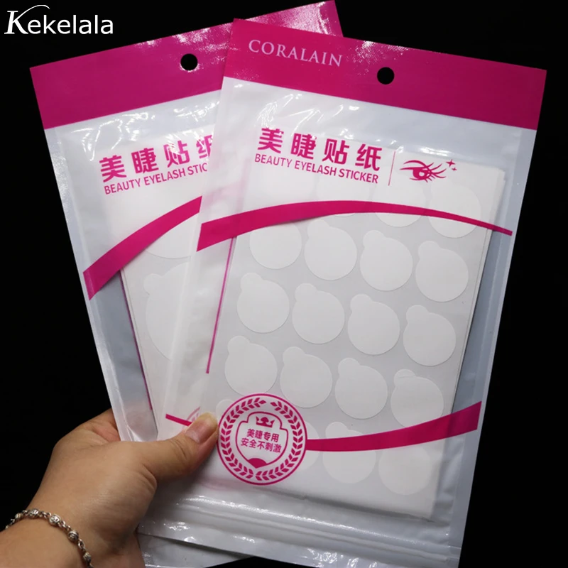 100 шт. одноразовые наклейки Kekelala для наращивания ресниц