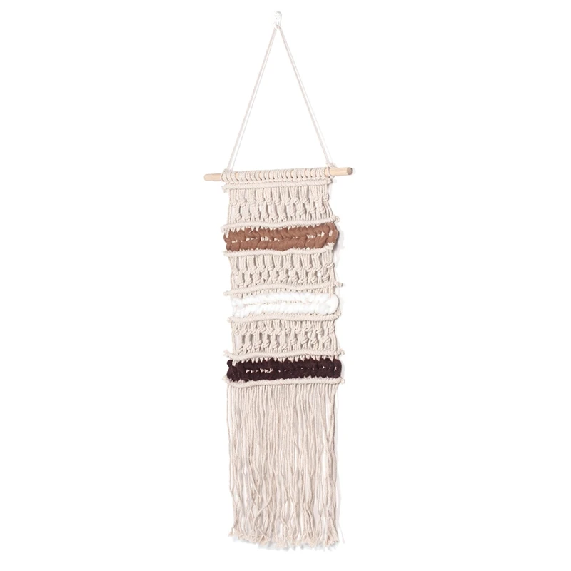 

Macrame Bohemian Wall Hanging Tapestry Handmade Boho Tapestries for Apartment Living Room Home Decor